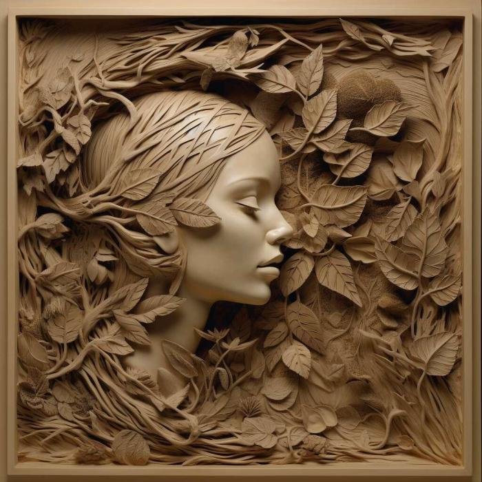 نموذج ثلاثي الأبعاد لآلة CNC 3D Art 